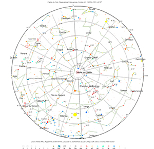 carte du ciel mai 2022